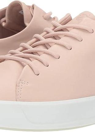 Шкіряні кеди ecco soft 8 pink3 фото