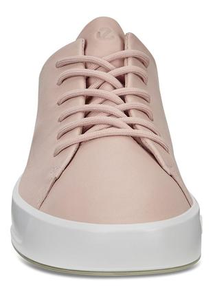 Шкіряні кеди ecco soft 8 pink5 фото