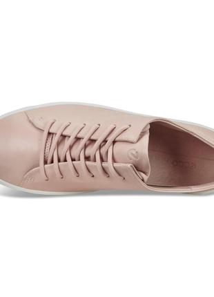 Шкіряні кеди ecco soft 8 pink7 фото