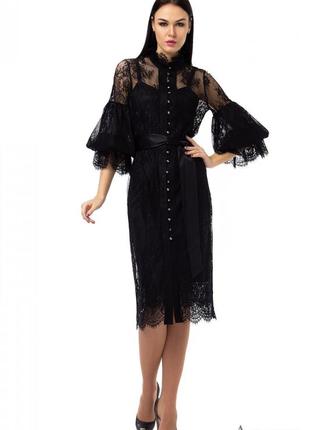 Angel provocation lux dress black1 фото