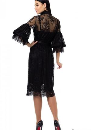 Angel provocation lux dress black2 фото