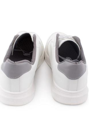 Стильные белые мужские кроссовки кеды криперы модные кроссы4 фото
