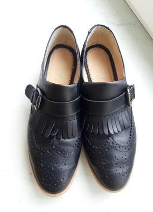 Кожаные лоферы