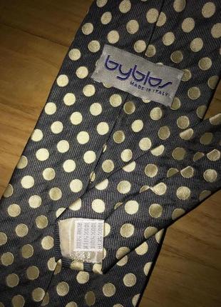 Byblos-дизайнерский шёлковый галстук!2 фото
