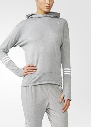 Флисовое худи  adidas1 фото