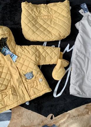 Куртка конверт 3-6-9 міс