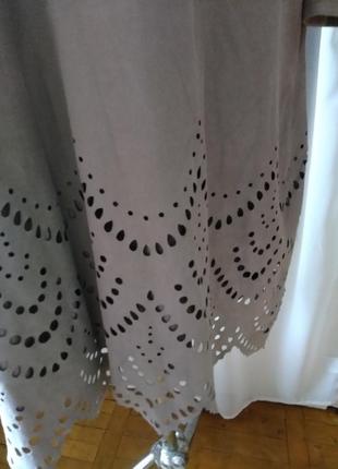 Замшеве плаття