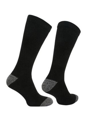 Шкарпетки довгі теплі махрові з посиленою п'ятою і носком cat2 фото