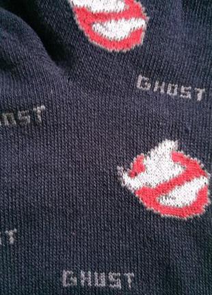 Носки с приколами привидение оскар ghost синие3 фото