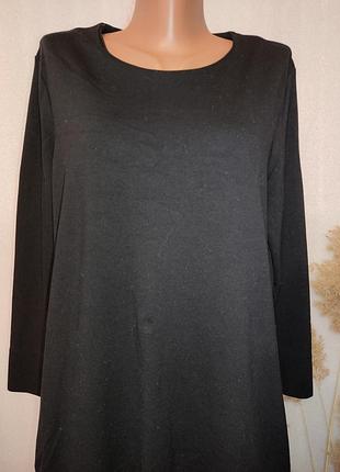 🔥шикарное черное базовое платье свободного кроя с карманами🔥