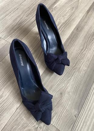 Стильные лодочки 👠 с бантиком 🎀4 фото