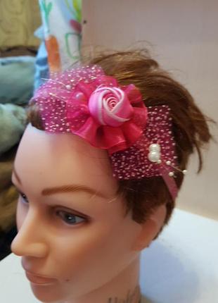 Обруч  розочка
