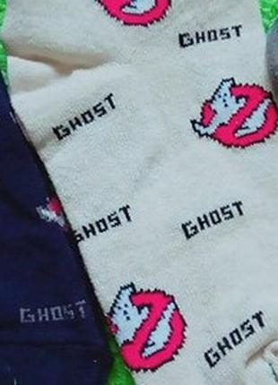 Комплект носочков с приколами привидение оскар ghost3 фото