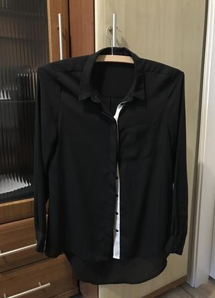 Чёрная блузка reserved