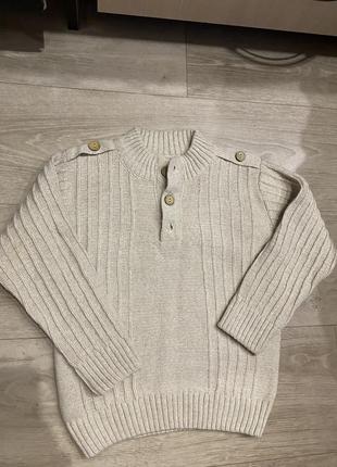 Свитер тёплый 5-6 лет