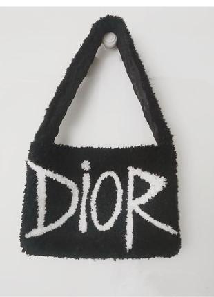 Сумка  хэнд мейд, hand made, dior5 фото