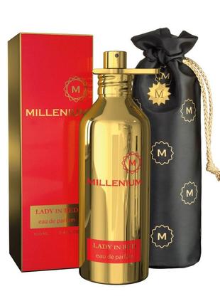 ♥lady in red❤•100 ml•жіноча парфумована вода•millenium•