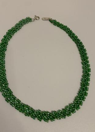Колье с бисера намисто з бісеру