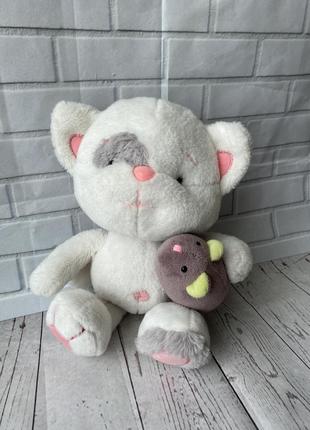 Котик з ведмедиком