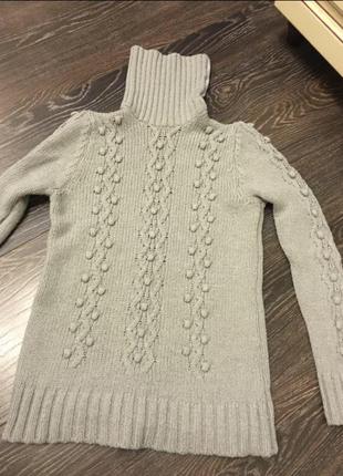 Свитер шерсть водолазка гольф