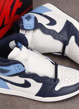 Jordan 1 high “obsidian”