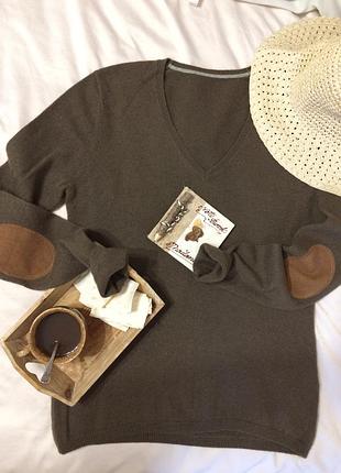 Женский новый кашемировый болотный пуловер