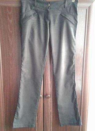 Стрейчеві чорні з блиском штани la&b&la