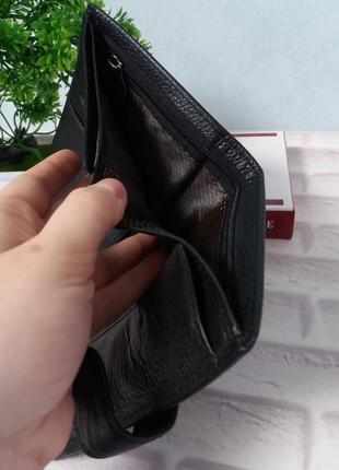 Мужской кожаный кошелек чоловічий шкіряний гаманець мужское кожаное портмоне2 фото