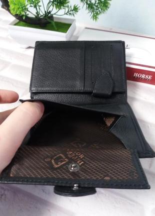 Чоловічий шкіряний гаманець чоловічий шкіряний гаманець чоловіче шкіряне портмоне3 фото