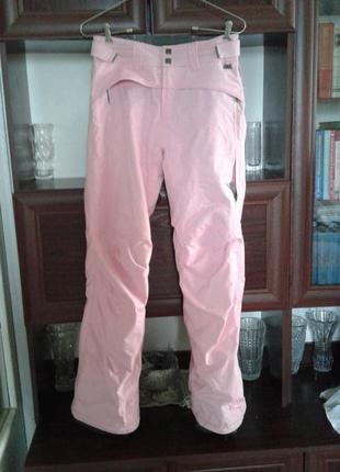 Брендові рожеві гірськолижні штани лижні штани protest
