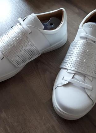 Кросівки кеди білі skechers