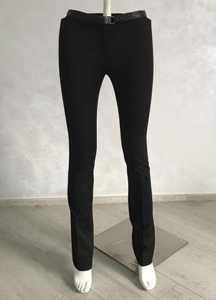 Trussardi черные классические брюки 42-44 оригинал