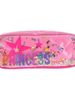 Пенал мягкий yes princess розовый