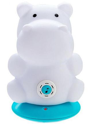 Ночник музыкальный бегемотик babyono 961