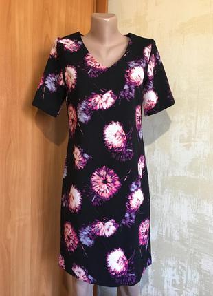 Обалденное платье миди в цветочный принт!