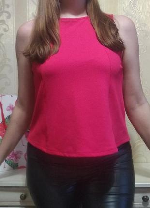 Фактурний топ , майка трапеція