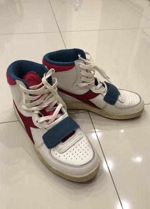 Diadora снікерcи mi basket used7 фото