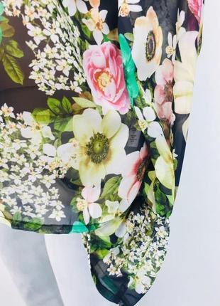 Ніжна красива блуза в квітковий принт від myleene klass7 фото