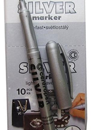 Маркер сеntropen 2690 1,5-3 ммʺsilverʺсеребро