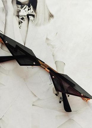 Очки молния прозрачные