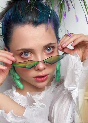 Очки молния прозрачные