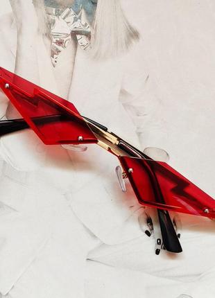 Очки молния прозрачные