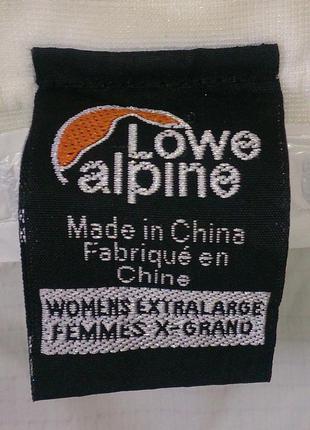 Куртка-вітровка жіноча мембранна lowe alpine triple point ceramic jacket5 фото