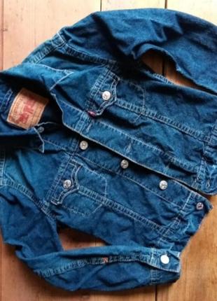 Джинсовая куртка levis