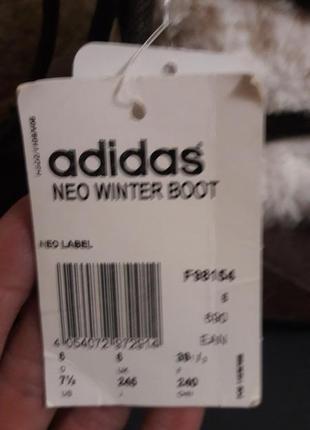 Adidas neo winter boots5 фото