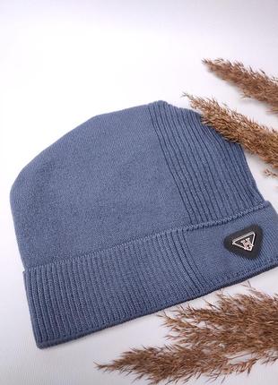 Шапка с отворотом на мальчика от фирмы shela демисезонная детская шапочка