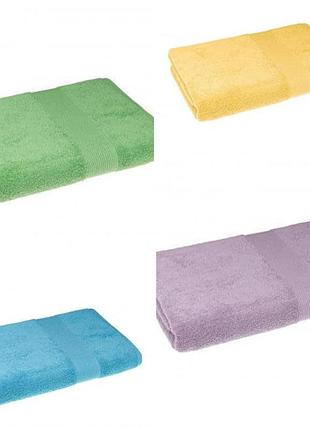 Набір 3 шт. рушник махровий з бордюром рушник махровий набір рушників для ванної кімнати рушник махровий2 фото