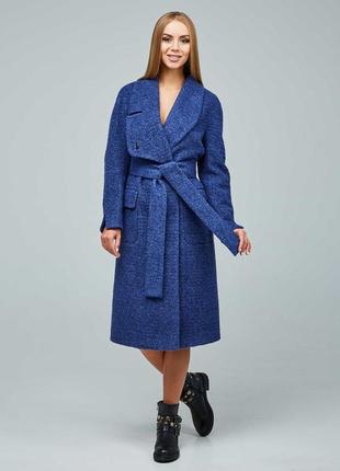 Женское  пальто с поясом   рр 44-54