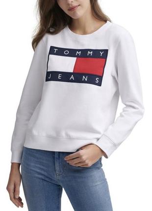 Худи свитшот толстовка белая zara tommy hilfiger