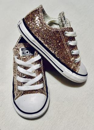 Мультиблестящие гламурні кеди converse (оригінал)